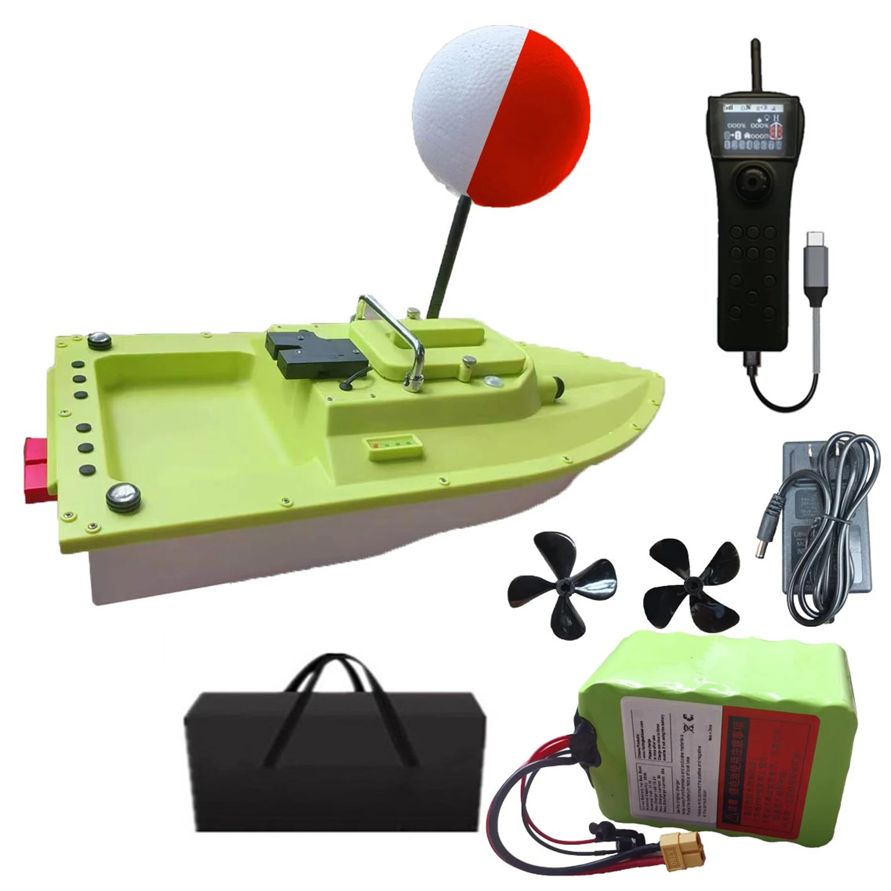 Fishing Boat Gps - เรือตกปลาบังคับวิทยุ S80 มอเตอร์ไร้แปรงถ่าน ความเร็วสูง สำหรับตกปลาในทะเล พร้อม