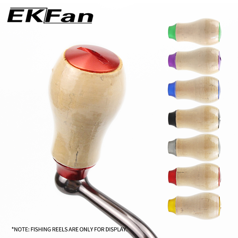 Fishing Boat Steering Wheel - ลูกบิดรอกตกปลา EKFan Cork สำหรับรุ่น D/S ซีรีส์ต่ำกว่า