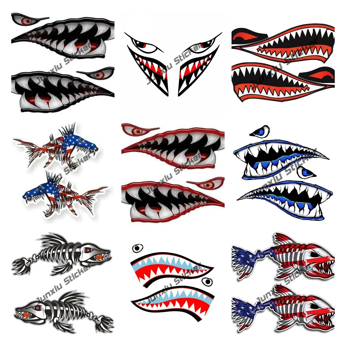 ศิลปะบนผนัง Warhawk Shark สติก - Fishing Boat Oar บทวิจารณ์และราคา