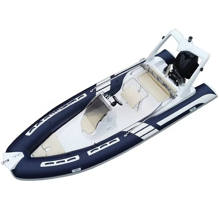เรือตกปลาแบบเป่าลมสีฟ้า ขนาด 1 - Fishing Boat Fiberglass บทวิจารณ์และราคา