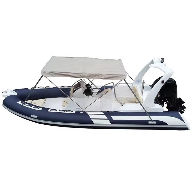 เรือตกปลาแบบเป่าลมสีฟ้า ขนาด 1 - Fishing Boat Fiberglass บทวิจารณ์และราคา
