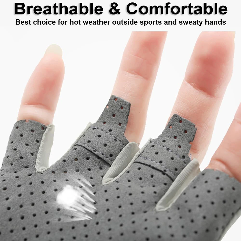 1 คู่ Fingerless ขับรถ/ตกปลา/เ - Fishing Boat Oar บทวิจารณ์และราคา