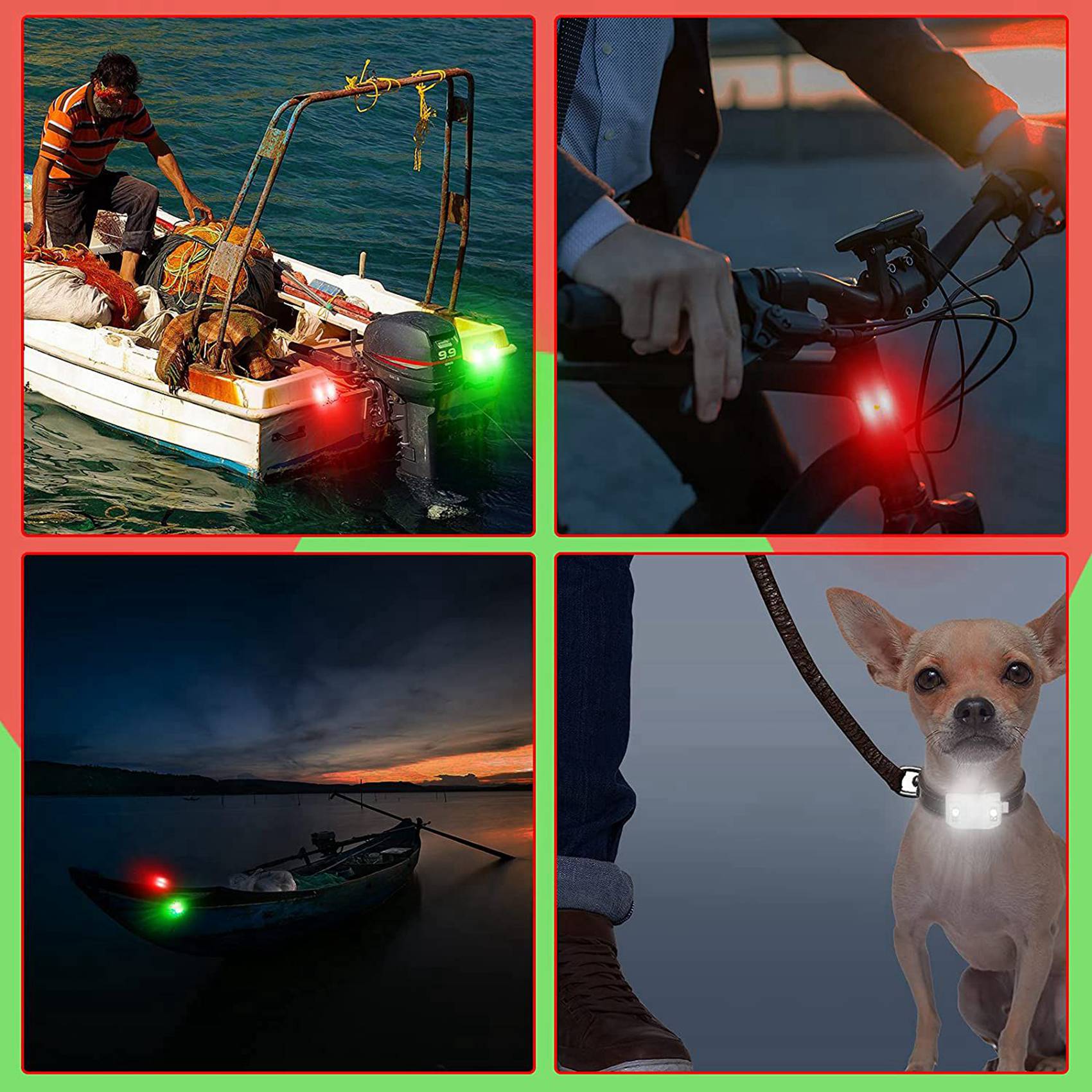 RTENTE-8 X ไฟนำทาง LED สำหรับเ - Fishing Boat Navigation Light บทวิจารณ์และราคา