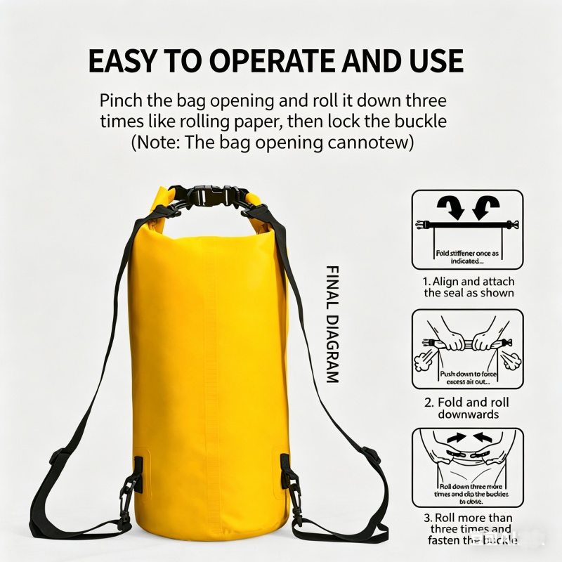 ถุงกันน้ำสำหรับว่ายน้ำ 5L/10L/ - Fishing Boat Oar บทวิจารณ์และราคา