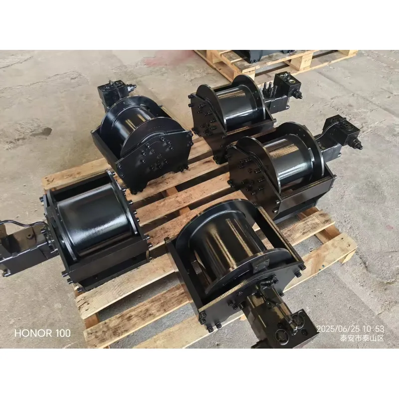 กว้านยกไฮดรอลิกอุตสาหกรรม 0.8  - Fishing Boat Anchor Winch บทวิจารณ์และราคา